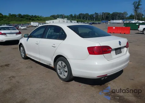 2012 Volkswagen Jetta 2.5L Se z USA, uszkodzony, nr VIN 3VWDP7AJ0CM306577
